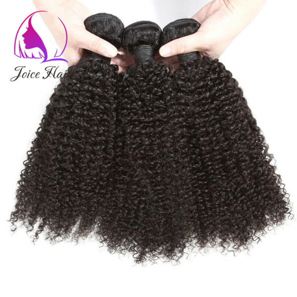 KINKY CURLY HAIR BUNDLES NATURAL COLOR - Image 3